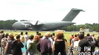 Globemaster C17  CFB Trenton Air Show 2009 [upl. by Dulcia140]