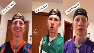 WyattzWorlds NFL Division TikTok Compilation [upl. by Eniarda]