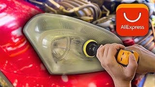 Testing Aliexpress Headlight Restoration kit [upl. by Ennayar]