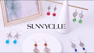 SUNNYCLUE DIY Boho Chandelier Teardrop Dangle Earring Making Kit [upl. by Ramon]