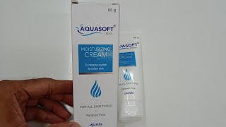 Aquasoft cream review in hindi  Best cream for excessive Dry skin [upl. by Skye]