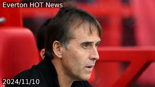 West Ham starting XI vs Everton confirmed as Lopetegui bottles big decision [upl. by Obau]