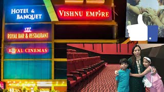 movie review movie time with family Vishnu empire hotel ampbanquet royal cinema rewa [upl. by Bow759]