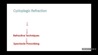 Cycloplegic Refraction part 2 [upl. by Thierry]