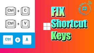 How to Fix Ctrl A CTRL  C and CTRL  V Not Working in Windows 1011 [upl. by Frieda]