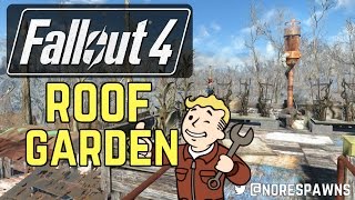 Fallout 4  Sanctuary Roof Garden [upl. by Eadie]