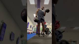 Kettle bell complex 3 x 5 reps Get some godfirst jesuslovesyou fitness [upl. by Camilo]