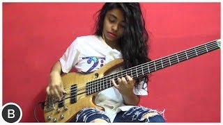 AMAZING YOUNG BASSIST MOHINI DEY [upl. by Mayer]