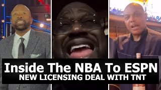 Inside The NBA to ABC amp ESPN in UNPRECEDENTED Licensing Deal w TNT WBD starting in 2025 [upl. by Rimat]