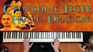 Crouching Tiger Hidden Dragon 卧虎藏龙  The Eternal Vow  Piano Solo [upl. by Tristram]