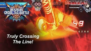 quotTruly Crossing The Linequot a BlazBlue Cross Tag Battle Combo Video [upl. by Idyak]