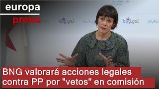 Pontón no descarta acudir a la justicia tras los quotvetosquot en la comisión de contratos [upl. by Berenice]