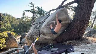 Silly Cone  Black Mountain Bouldering [upl. by Adnylem]