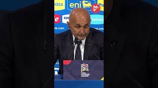 italia spalletti RISPONDE AL giornalista FRANCESE quotCREDE CHE FACCIO SIMULARE I MIEIquot [upl. by Lorenza]