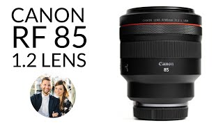 Canon RF 85mm f12 vs EF 85mm f12 ii  Model Portraits amp Video [upl. by Kcam]