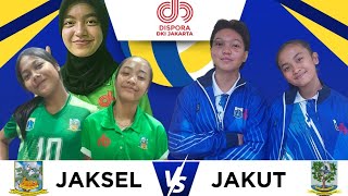 JAKSEL VS JAKUT  SMP PUTRI [upl. by Negris15]