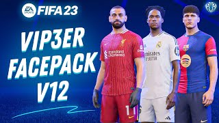 FacePack V12 By ViP3eR For FIFA 23  Tutorial  TU171 [upl. by Rriocard]