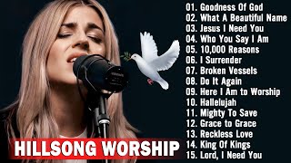 New 2024 Playlist Of Hillsong Songs Playlist 🙏HILLSONG Praise Music 2024  Goodness Of God [upl. by Finegan]