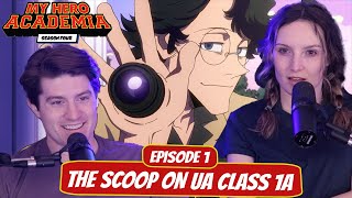 Season 4 Begins  My Hero Academia Season 4 Wife Reaction  Ep 1 quotThe Scoop on UA class 1A” [upl. by Capon350]