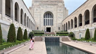 Exploring the Australian War Memorial  Fun Day Out in Canberra 🇦🇺 [upl. by Airdnua]