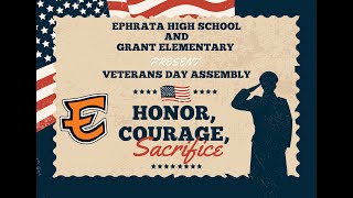 Ephrata Veterans Day Assembly [upl. by Novyak]