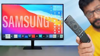 This is Samsung 4K Smart Monitor With Unique Features [upl. by Ainolloppa]