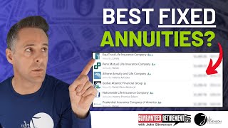 The BEST Fixed Annuity Rates for 2024 [upl. by Corel]