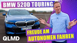 Autonom bis 135 kmh 😱 Der neue BMW 520d G61 2024 zeigt was er kann  Matthias Malmedie [upl. by Oiliruam]