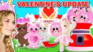 NEW VALENTINES DAY UPDATE In Adopt Me Roblox [upl. by Jasisa]