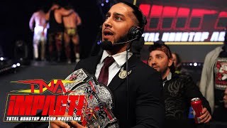 Mustafa Ali FURIOUS About Rebellion XDivision Title Challenger  iMPACT Mar 21 2024 [upl. by Milson]