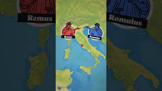 A shortened history of The Roman Empire 🧐 geography history shorts [upl. by Arved422]