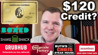 How to Use AmEx Gold 120 Dining Credit [upl. by Bab]