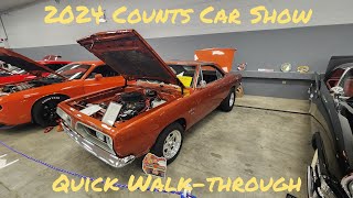 2024 Counts Car Show Quick Walkthrough [upl. by Gervase]