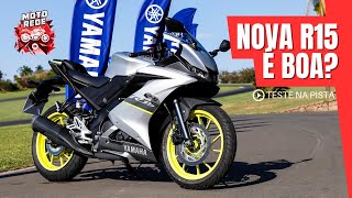 YAMAHA R15 DIRETO DA PISTA Moto esportiva barata 10 Fatos que PRECISA SABER [upl. by Yates]