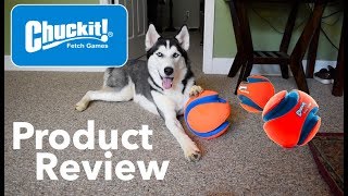 Chuckit Product Review  The Best Dog Toys [upl. by Un]