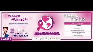 II CONGRESO LATINOAMERICANO ESTUDIANTIL DE ONCOLOGÍA  CLEO [upl. by Emixam416]