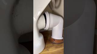 How to fit a toilet on new floor asmr plumping diy howto subscribe youtubeshorts plumber [upl. by Denver841]