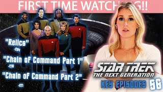 STAR TREK THE NEXT GENERATION  S6 KEY EPISODES PART 1  FIRST TIME WATCHING [upl. by Carmen577]