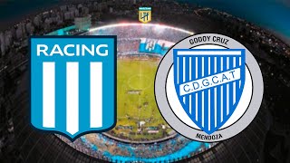 RACING CLUB VS GODOY CRUZ PARTIDO EN DIRECTO  LIGA PROFESIONAL 2024🏆  FECHA 6EN VIVO🔴 [upl. by Ynabe]