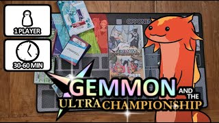 Board Game Play Through  GEMMON and the Ultra Tournament [upl. by Drawyah]