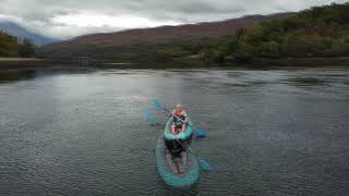 Solo trip on 3 man Itiwit X100 inflatable Kayak  The water is cold 😜 [upl. by Friedlander]