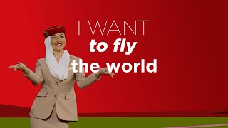 I Want To Fly the World  Emirates Airline [upl. by Pearce]