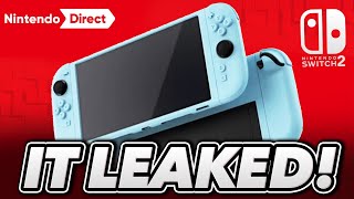 The Nintendo Switch 2 Apparently Leaked [upl. by Fredette]