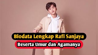 Profil amp Biodata Rafi Sanjaya Pemain Web Series Mozachiko [upl. by Gairc]