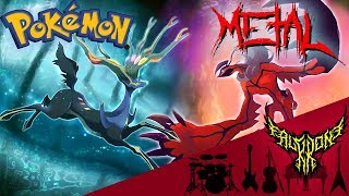 Pokémon X amp Pokémon Y  Battle Xerneas  Yveltal  Zygarde 【Intense Symphonic Metal Cover】 [upl. by Charters]