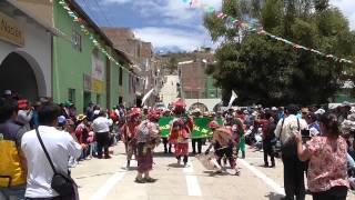 CARNAVALES DE AYAVI PASACALLE EN HUAYTARA 2014 [upl. by Olimpia833]