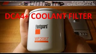 Coolant Additive Filter Whats Inside Fleetguard WF2087 Cut Open and Review [upl. by Ellierim]