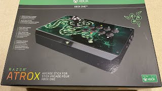 RAZER ATROX arcade stick for stick arcade pour xbox one  unboxing [upl. by Normak]