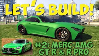 Lets Build IRL Mercedes AMG GT R Pro from Schlagen GT in GTA Online [upl. by Martell]