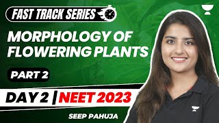 Morphology of Flowering Plants  Part 2  Fast Track Revision NEET 2023  Seep Pahuja [upl. by Bouton]